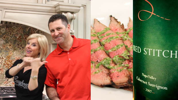 Cooking with Rich Flank Steak Salsa Verde Recipe