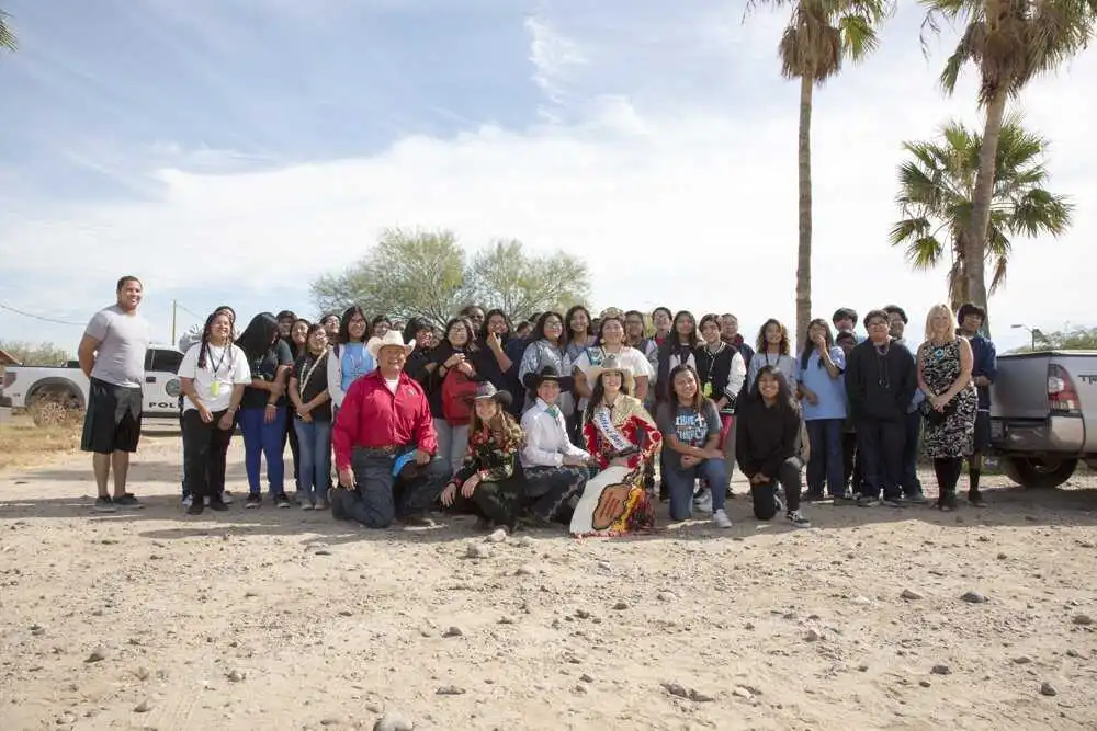 Group of students at 2017 Gilbert Days Pony Express