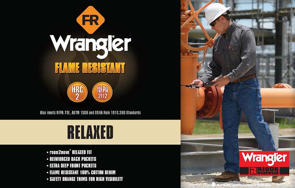 Wrangler Riggs Workwear FR Flame Resistant Pants