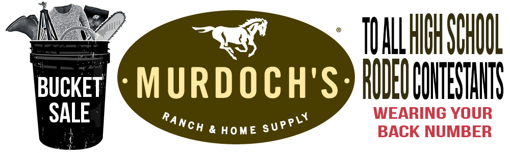 Murdoch's Bucket Sale, FOR NHSFR RODEO CONTESTANTS