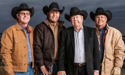 Cavender family: James R. Cavender & his sons, Joe, Mike, & Clay.