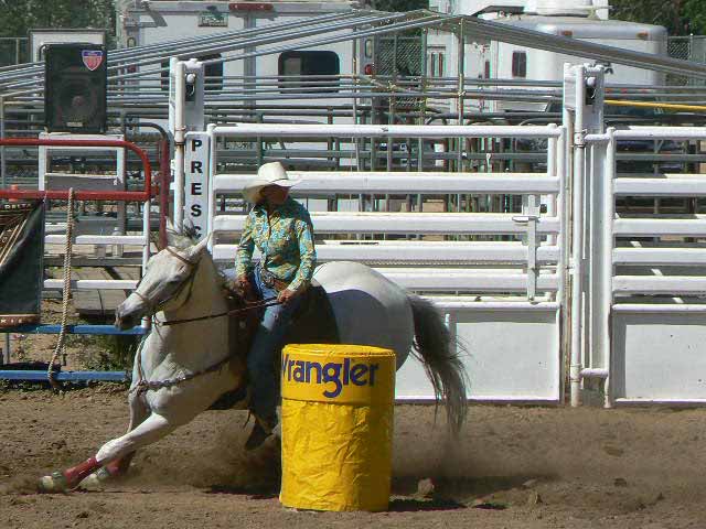 Youth Rodeo Barrel Racing