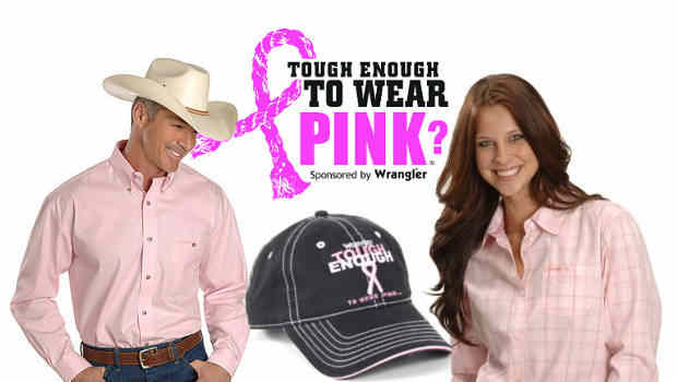 Wrangler Breast Cancer tough enough to wear pink