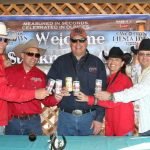 Nick Hannah, Dan Piacquadio, Mike Cacioppo, Traci Casale and Patrick 'OD' O'Donnell at the 2013 Cave Creek Fiesta Days Rodeo celebration.