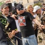 Luke Bryan and Jason Aldean at the ACM & Cabela’s Great Outdoors Archery Event