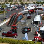 ‘Ram Ride and Drive’ track set up for those at the ACM Experience Fan Jam.