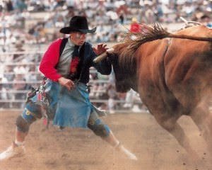 Rodeo Announcer Rob Smets has been among the elite professional bullfighters for many years