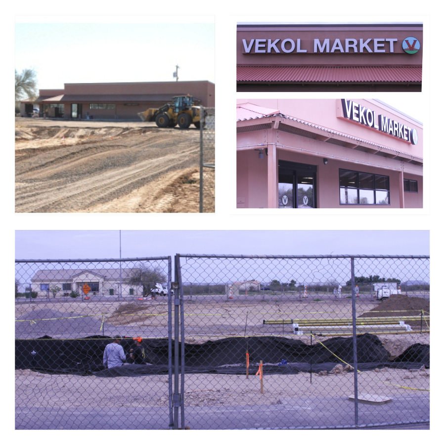 2014 - Vekol Market gas pump project begins, allowing community members to gas up their vehicles with a swipe of a credit/debit card at any time, day or night.