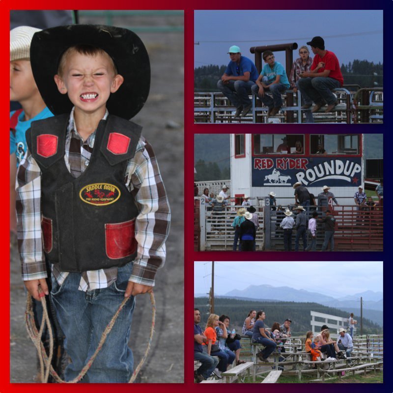 Red Ryder Roundup Rodeo 2014 in Pagosa Springs, Colorado - Cowboy ...