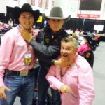 Tuf Cooper with CLN's Aaron Kuhl and Danny O'Donnell