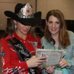 Katy Lucas and Gretchen Kirchmann Miss Rodeo Canada 2015