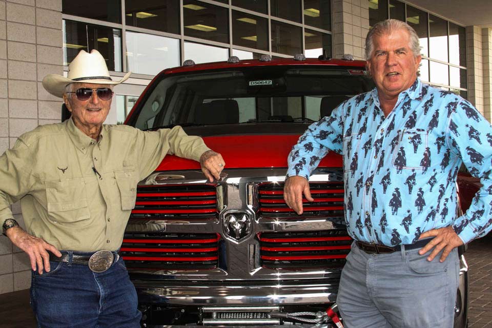 Tex and Hal Earnhardt at Earnhardt Dodge Chrysler Jeep Ram