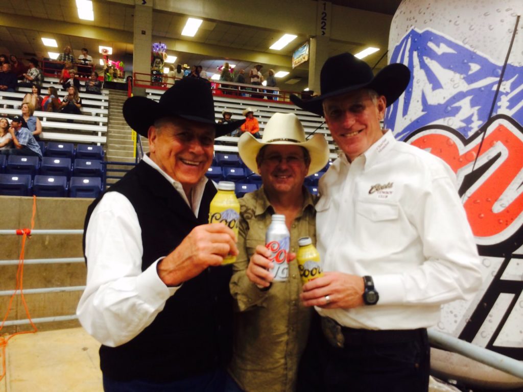 Vance Reed, Patrick O'Donnell and Pete Coors