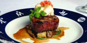 The Range Steakhouse serves up juicy steaks, seasonal specialties