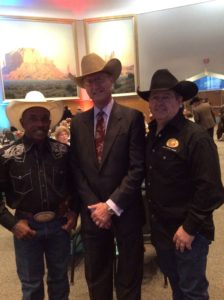 Charlie Sampson and Kelly Riley at Cowboy Hall of Fame in Oklahoma City 2015
