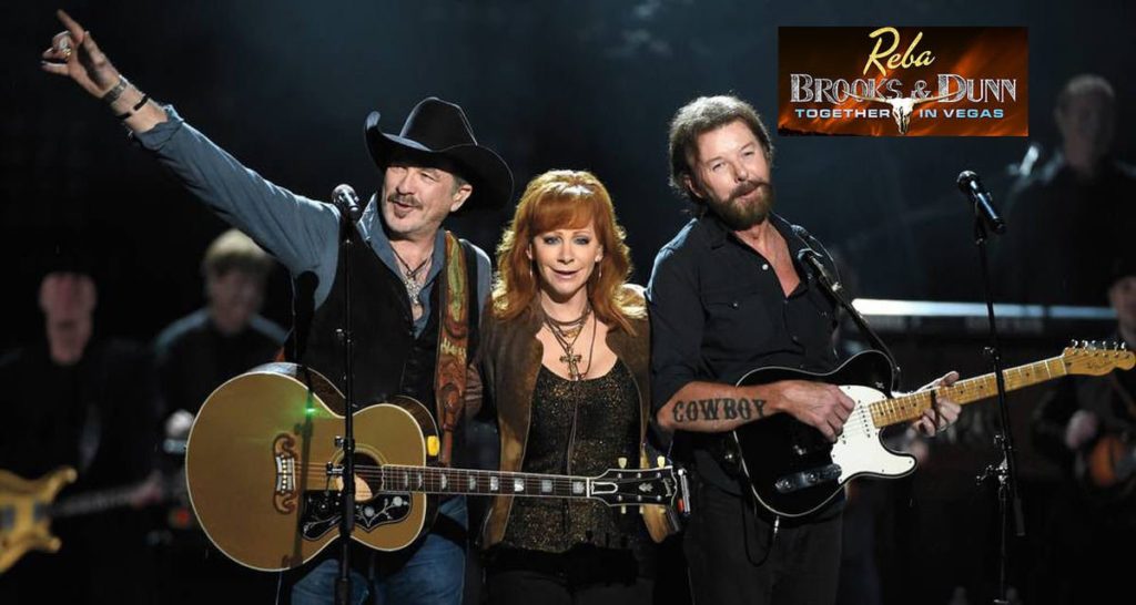 Reba McEntire with Brooks and Dunn in Las Vegas - Cowboy Lifestyle Network