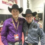 Aaron Kuhl and Music and Sound Coordinator for the Wrangler NFR-Benje Bendele2
