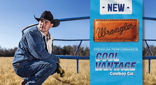 Wrangler Cool Vantage Cowboy Cut Jeans