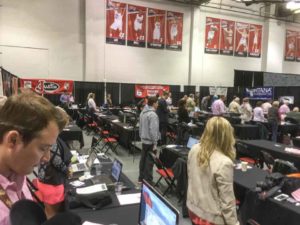 PRCA WNFR 2015 Media Room Prayer