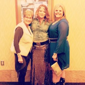 Pam Baker, Korie Lovette and Carrie Rosenthal in Las Vegas for the 2015 WNFR