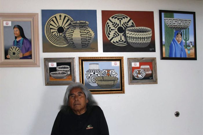 Ak-Chin Indian Community Artist Depicts Scenery & Cultural Traditions