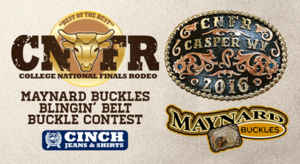 CNFR-College National Finals Rodeo Maynard Buckles Contest