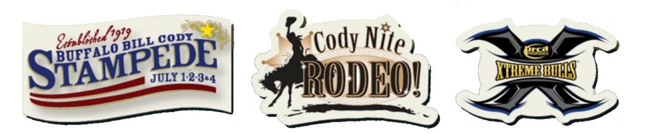 Cody-Stampede-Rodeo-Logos