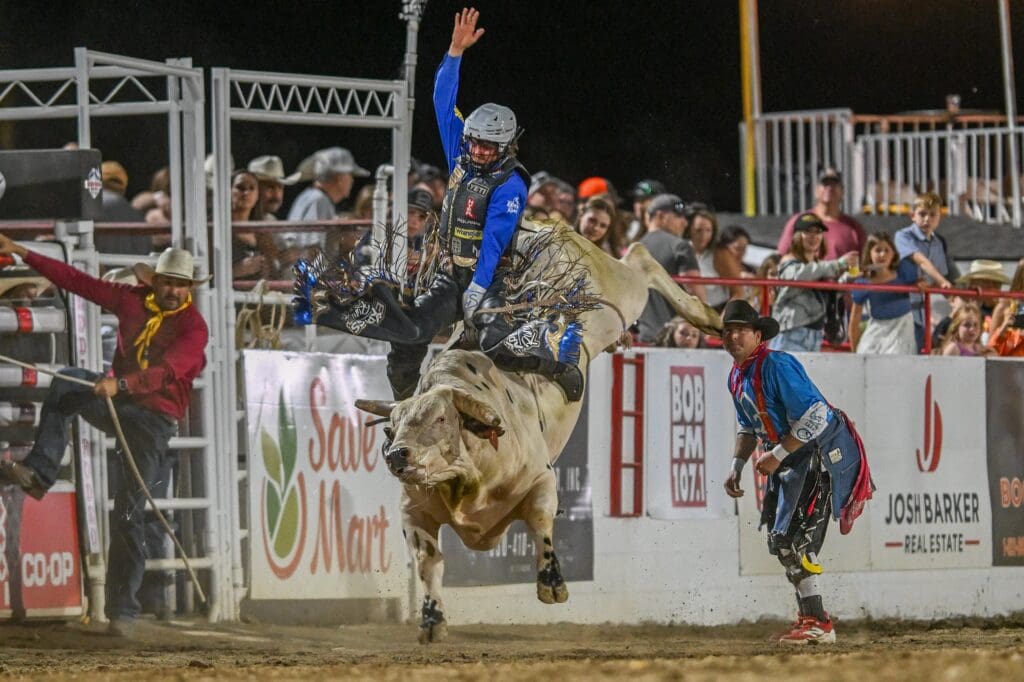 Stetson Wright at the Redding Rodeo