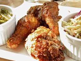 Fried Chicken and Coleslaw