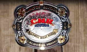 Caldwell Night Rodeo (CNR) Belt Buckle