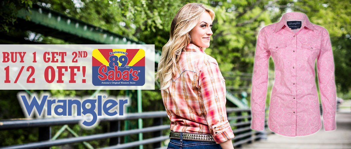 BUY 1 SHIRT/BLOUSE AT REGULAR PRICE & RECEIVE THE 2ND SHIRT/BLOUSE AT 1/2 OFF!