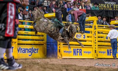 Garret Tribble on Big Jake of Salt River Rodeo 85 point score during-Round7 WNFR16