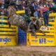 Garret Tribble on Big Jake of Salt River Rodeo 85 point score during-Round7 WNFR16