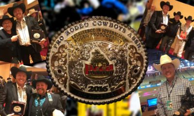 Ric Andersen honored at 2016 PRCA Awards Banquet with Excellence in Rodeo Photography