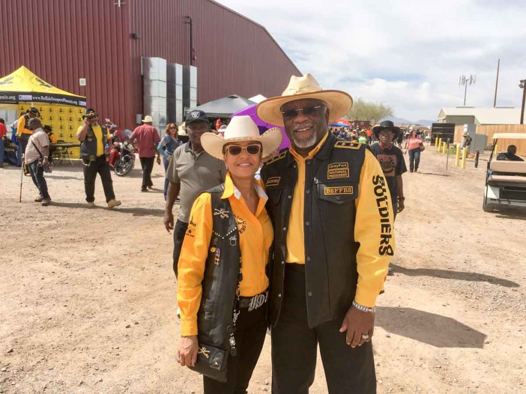 Family enjoying the Arizona Invitational Black Rodeo