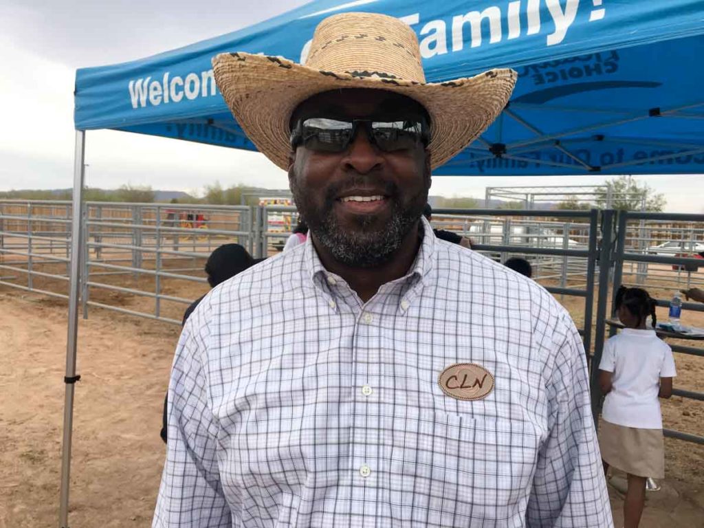 Dan Bates enjoying the Arizona Invitational Black Rodeo