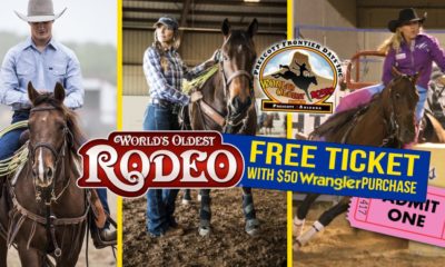 FREE Prescott Frontier Days Rodeo Tickets When You Buy Wrangler From Local Retailers!