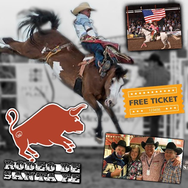 Rodeo de Santa Fe & The Rodeo Clown Reunion June 21 to June 24, 2017! Get FREE Tickets When You Buy Wrangler Jeans!