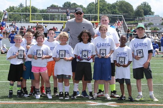 Witten Continues to be Energized After 15 Years of SCORE Foundation Football Camp . Witten Continues to be Energized After 15 Years of SCORE Foundation Football Camp .