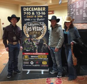 Kris Furr and Miles Jones with Gretchen Kirchmann at Tropicana Las Vegas