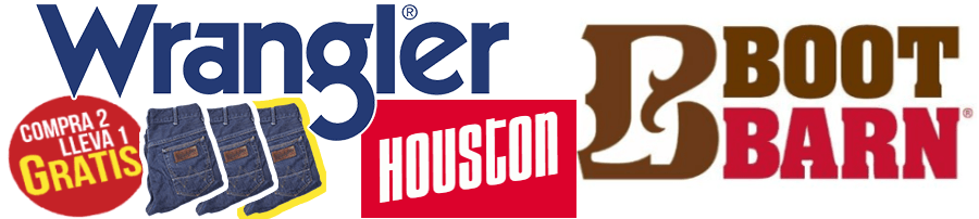 Pantalones Wrangler compra 2 llévate uno GRATIS para la bienvenida del Rodeo de Houston.
