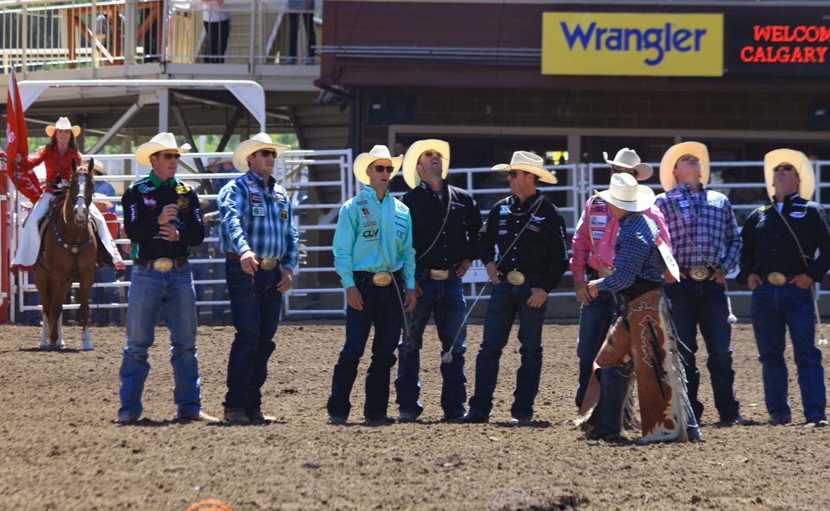 Cowboy Athletes at the Calgary Stampede