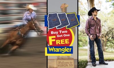 Wrangler Jeans Buy 2 Get One FREE To Welcome Back Rodeo To Huron