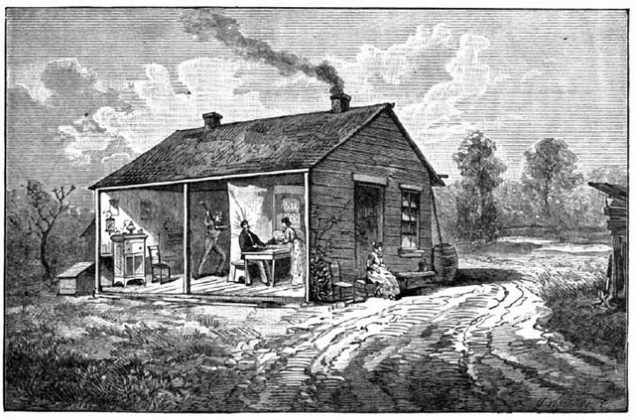 Inside the dirty one-room shack divided by a wagon sheet, the unsuspecting visitor ate his dinner with his back against the brown-stained curtain. Then Pa would strike a blow from behind the canvas divider. Next, he cut the victim’s throat before dropping him into the cellar through the trapdoor.