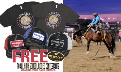 NHSFR Rodeo Contestants: Free Stuff & Bucket Sale at Murdoch's in Rock Springs!