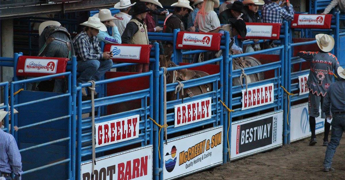 Greeley Stampede Rodeo Seating Chart