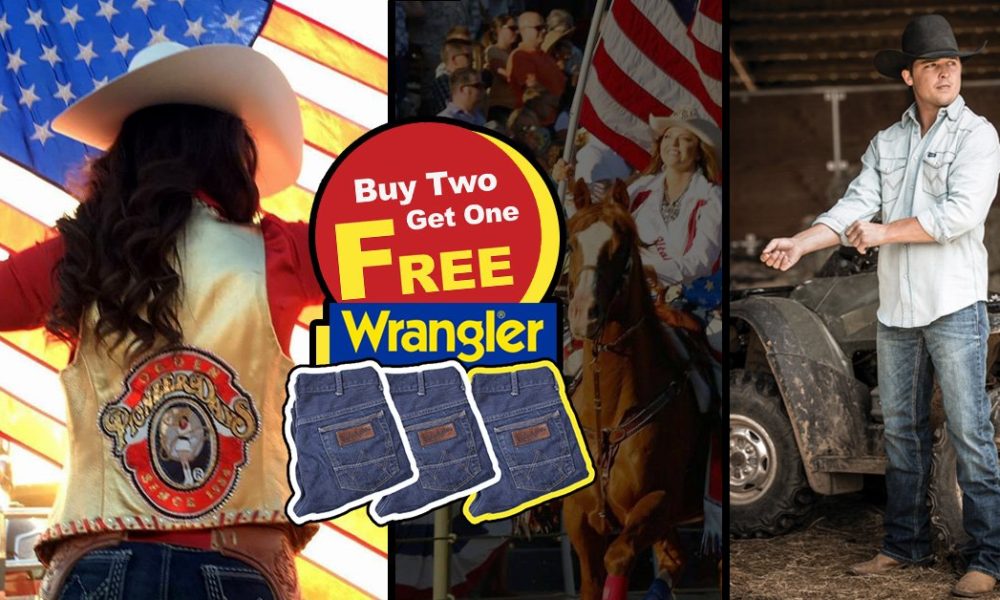 wrangler buy one get one