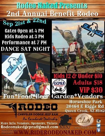 Rodeo Naked presents the 2nd Annual Benefit Rodeo in Queen 