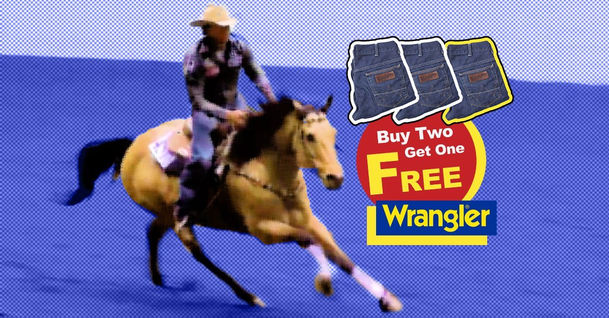 Wrangler Buy 2 Get One FREE Welcoming Quarter Horse Fans Back To Columbus!
