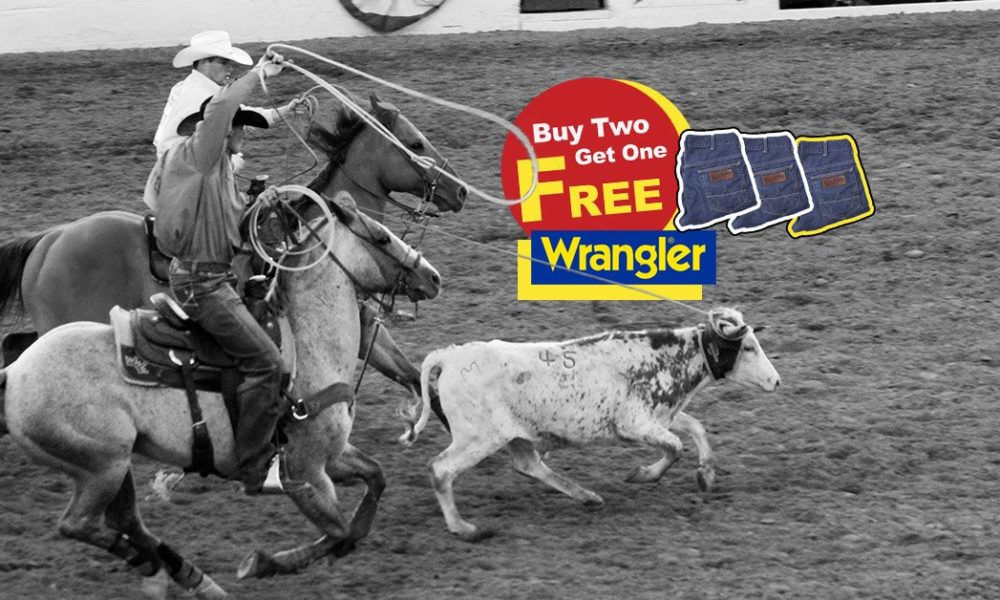 wrangler buy two get one free